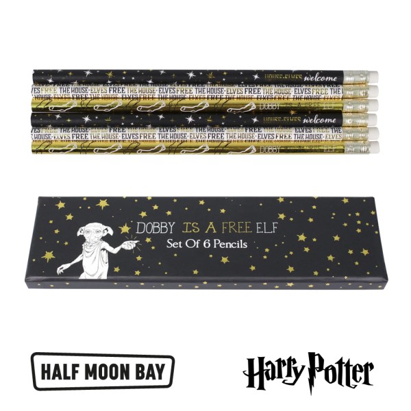 HARRY POTTER - Pencil Set of 6 - Harry Potter Dobby 1